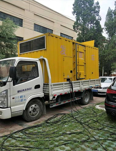 新化发电车出租-柴油发电机组排烟系统设计要求及其考虑因素